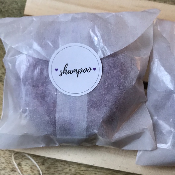 PURPLE LOTUS shampoo bar / promotes hair growth / Mountain Mom Soap Co - Picture 4 of 5